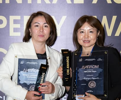 Миргуль Омурзакова – «Человек года» в сфере недвижимости Центральной Азии по версии CREW 2023